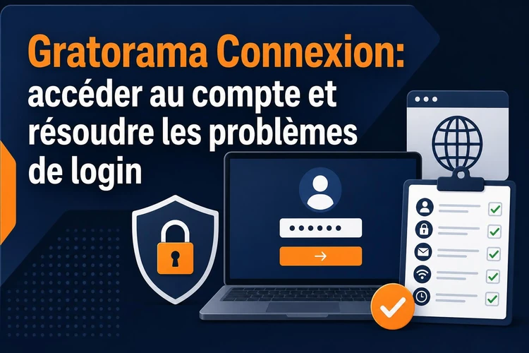 Gratorama Connexion: accéder au compte et résoudre les problèmes de login