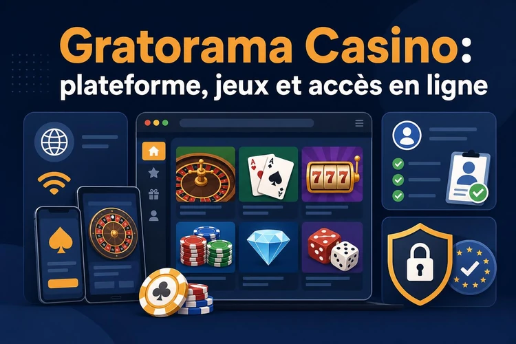 Gratorama Casino: comprendre la plateforme, les jeux et l’accès en ligne