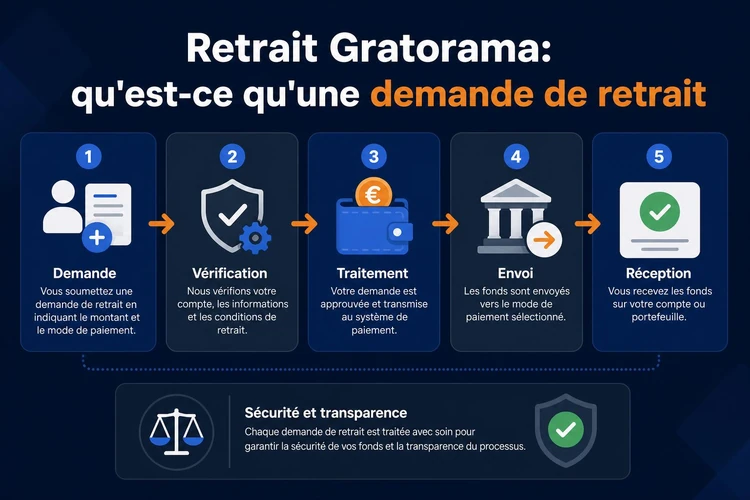 Retrait Gratorama: qu'est-ce qu'une demande de retrait